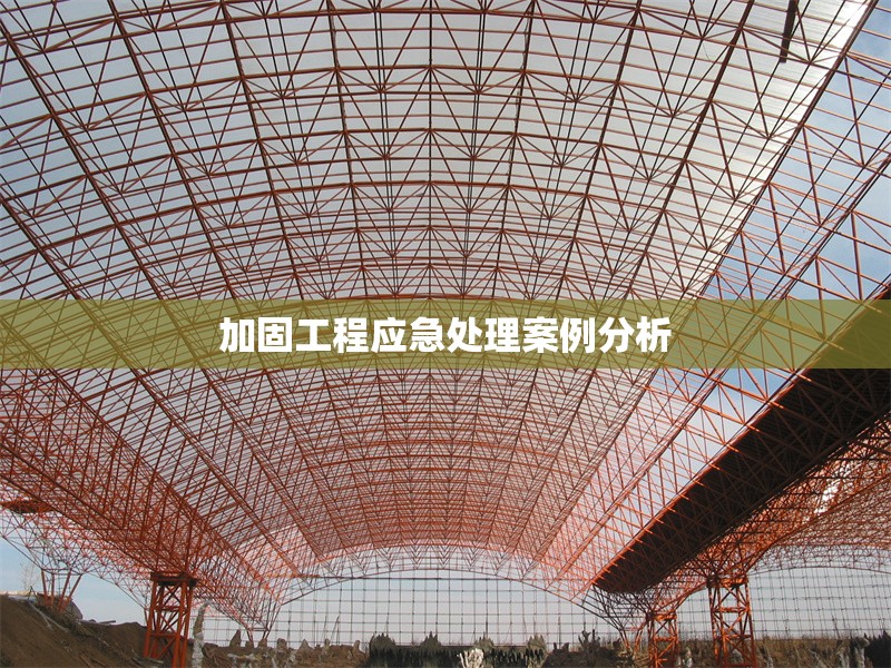 加固工程應(yīng)急處理案例分析