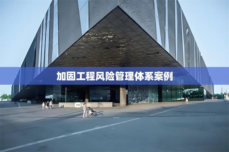 加固工程風(fēng)險(xiǎn)管理體系案例 行業(yè)新聞 第1張