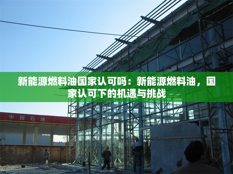 新能源燃料油國(guó)家認(rèn)可嗎：新能源燃料油，國(guó)家認(rèn)可下的機(jī)遇與挑戰(zhàn) 行業(yè)新聞