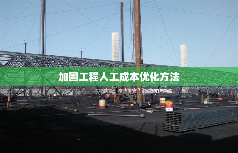 加固工程人工成本優(yōu)化方法 行業(yè)新聞 第1張