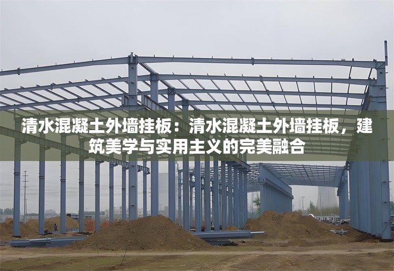 清水混凝土外墻掛板：清水混凝土外墻掛板，建筑美學(xué)與實(shí)用主義的完美融合