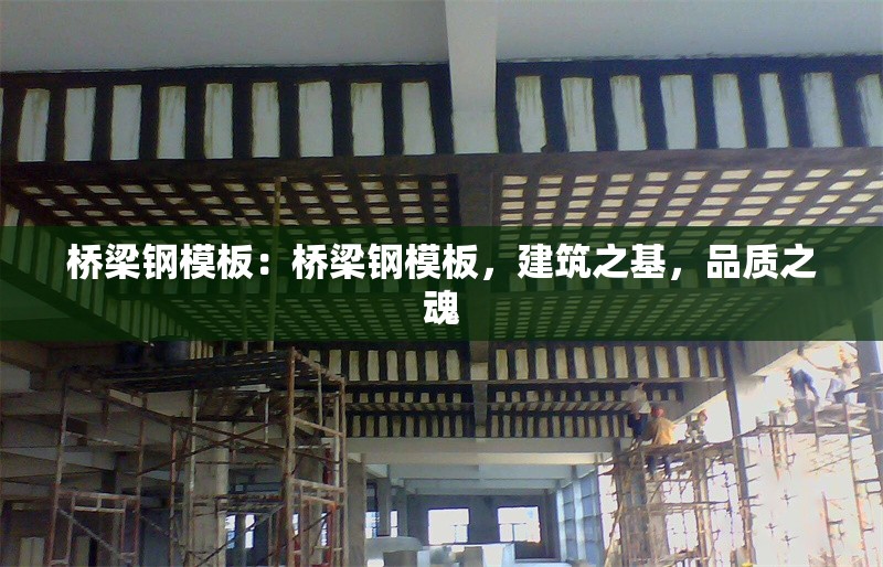 橋梁鋼模板：橋梁鋼模板，建筑之基，品質(zhì)之魂