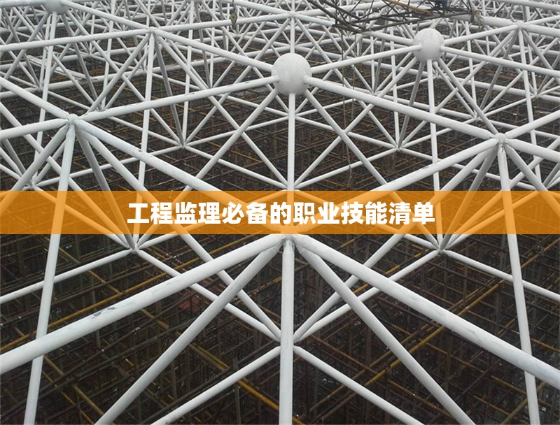 工程監(jiān)理必備的職業(yè)技能清單 行業(yè)新聞 第1張 工程監(jiān)理必備的職業(yè)技能清單 行業(yè)新聞 第1張