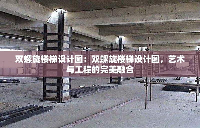 雙螺旋樓梯設計圖：雙螺旋樓梯設計圖，藝術與工程的完美融合