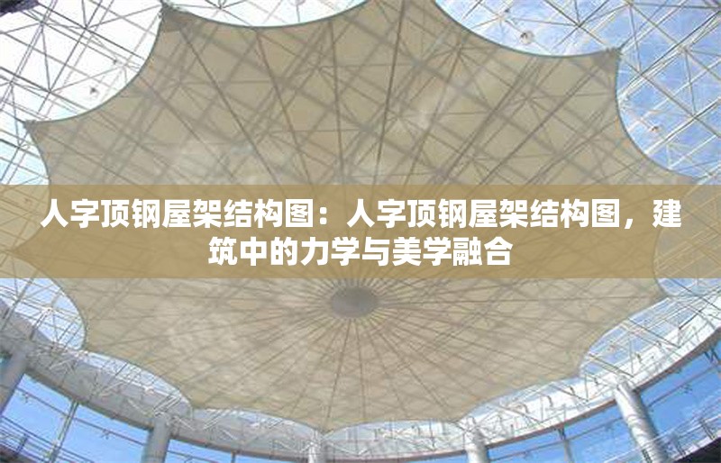 人字頂鋼屋架結(jié)構(gòu)圖：人字頂鋼屋架結(jié)構(gòu)圖，建筑中的力學(xué)與美學(xué)融合 行業(yè)新聞