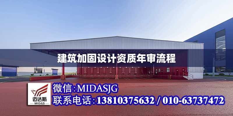 建筑加固設(shè)計資質(zhì)年審流程 行業(yè)新聞 第1張