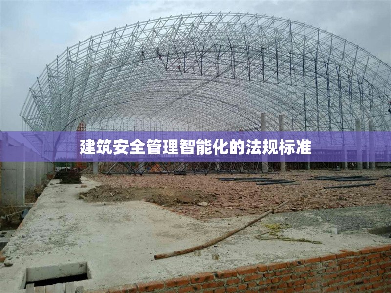 建筑安全管理智能化的法規(guī)標(biāo)準(zhǔn) 行業(yè)新聞 第1張 建筑安全管理智能化的法規(guī)標(biāo)準(zhǔn) 行業(yè)新聞 第1張