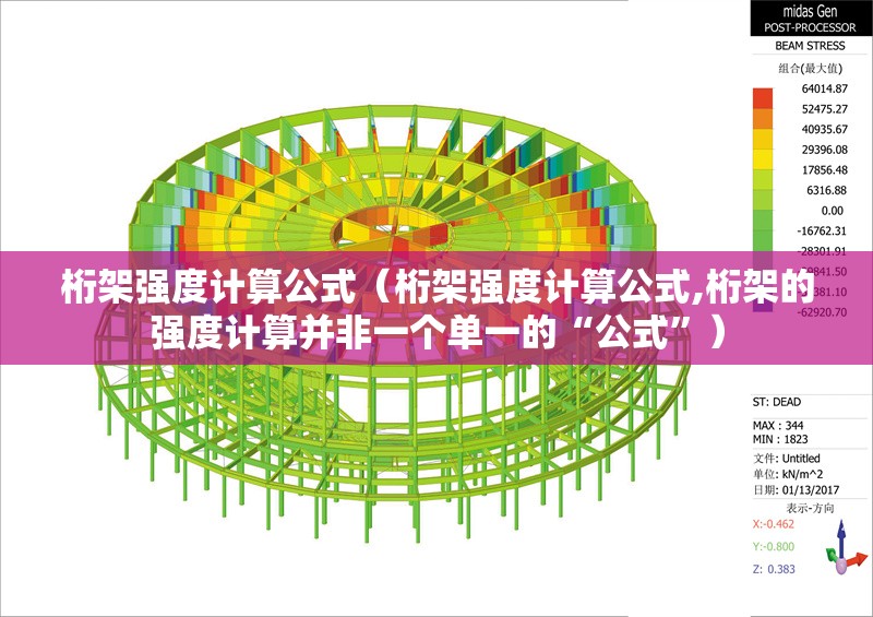 桁架強(qiáng)度計(jì)算公式（桁架強(qiáng)度計(jì)算公式,桁架的強(qiáng)度計(jì)算并非一個(gè)單一的“公式”）