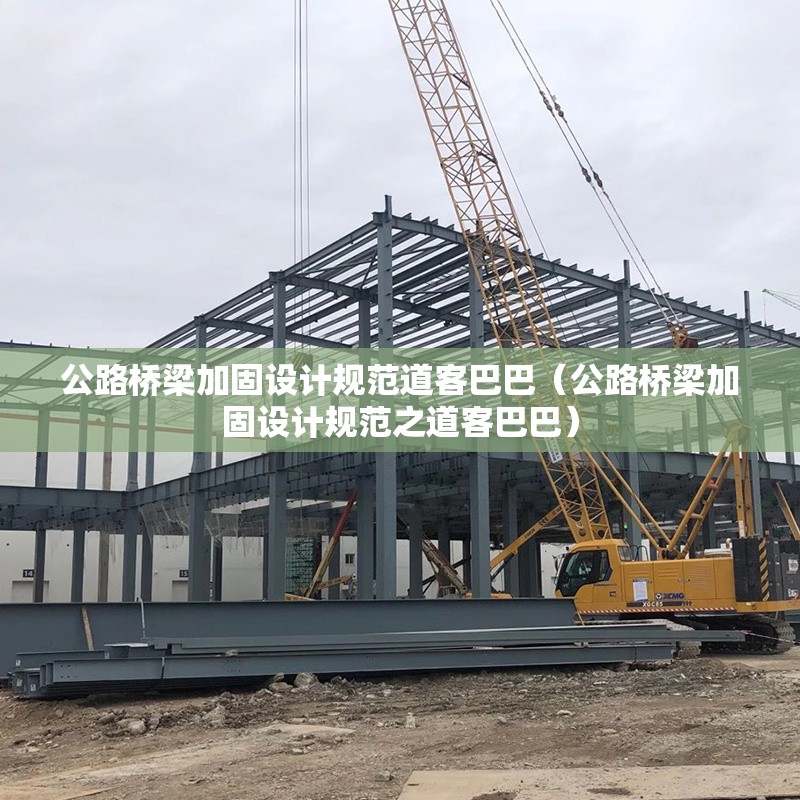 公路橋梁加固設(shè)計(jì)規(guī)范道客巴巴（公路橋梁加固設(shè)計(jì)規(guī)范之道客巴巴）