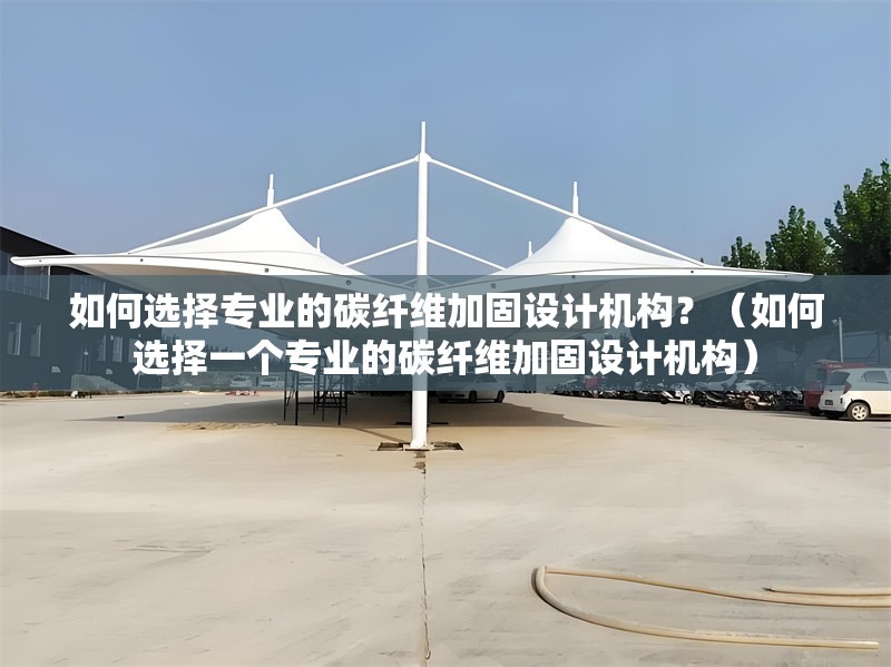 如何選擇專業(yè)的碳纖維加固設(shè)計機構(gòu)？（如何選擇一個專業(yè)的碳纖維加固設(shè)計機構(gòu)） 行業(yè)新聞