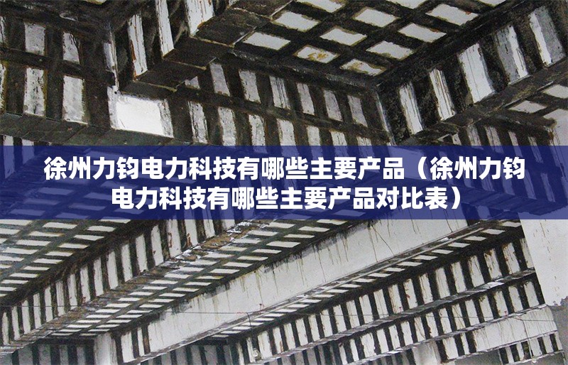 徐州力鈞電力科技有哪些主要產(chǎn)品(徐州力鈞電力科技有哪些主要產(chǎn)品對(duì)比表) 行業(yè)新聞 徐州力鈞電力科技有哪些主要產(chǎn)品(徐州力鈞電力科技有哪些主要產(chǎn)品對(duì)比表) 行業(yè)新聞