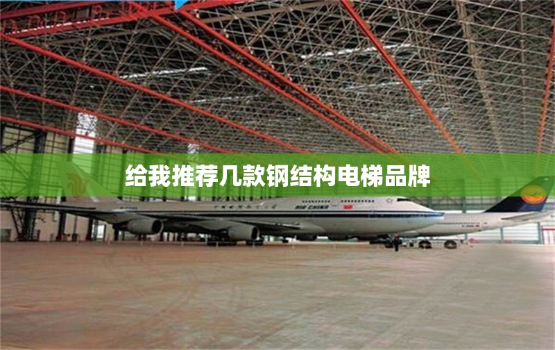 給我推薦幾款鋼結構電梯品牌