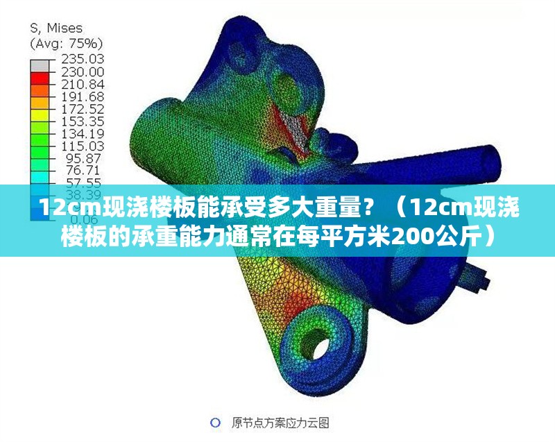 12cm現(xiàn)澆樓板能承受多大重量？（12cm現(xiàn)澆樓板的承重能力通常在每平方米200公斤） 行業(yè)新聞