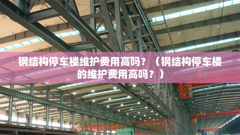 鋼結(jié)構(gòu)停車樓維護費用高嗎？（鋼結(jié)構(gòu)停車樓的維護費用高嗎？） 行業(yè)新聞