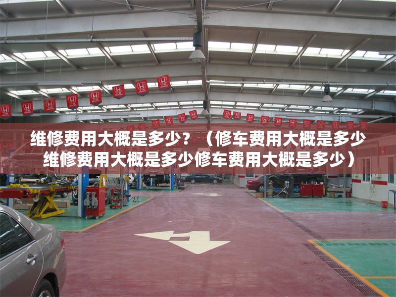 維修費用大概是多少？（修車費用大概是多少維修費用大概是多少修車費用大概是多少） 行業(yè)新聞