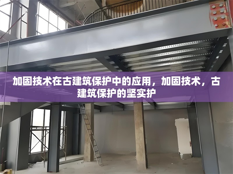 加固技術(shù)在古建筑保護(hù)中的應(yīng)用，加固技術(shù)，古建筑保護(hù)的堅(jiān)實(shí)護(hù) 行業(yè)新聞 第1張