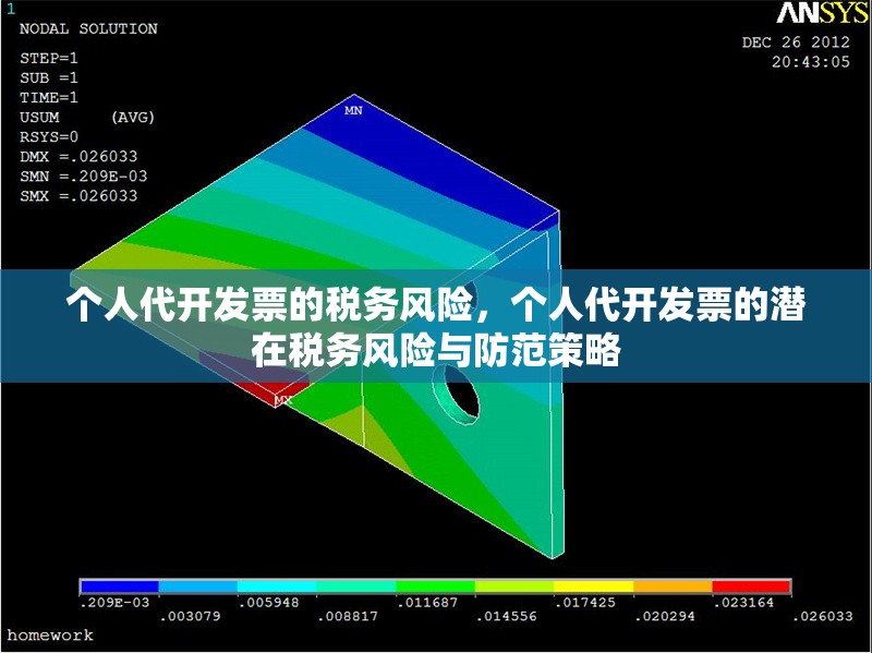 個(gè)人代開(kāi)發(fā)票的稅務(wù)風(fēng)險(xiǎn)，個(gè)人代開(kāi)發(fā)票的潛在稅務(wù)風(fēng)險(xiǎn)與防范策略