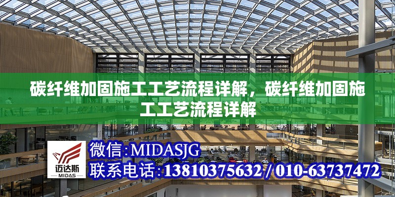 碳纖維加固施工工藝流程詳解，碳纖維加固施工工藝流程詳解 行業(yè)新聞