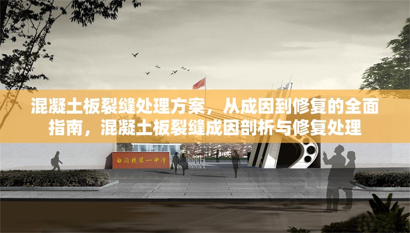 混凝土板裂縫處理方案，從成因到修復的全面指南，混凝土板裂縫成因剖析與修復處理