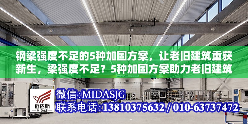 鋼梁強度不足的5種加固方案，讓老舊建筑重獲新生，梁強度不足？5種加固方案助力老舊建筑煥新顏