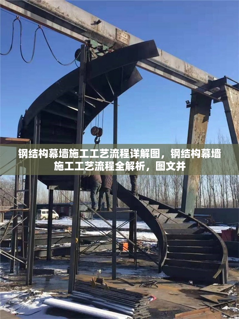 鋼結構幕墻施工工藝流程詳解圖，鋼結構幕墻施工工藝流程全解析，圖文并 行業(yè)新聞