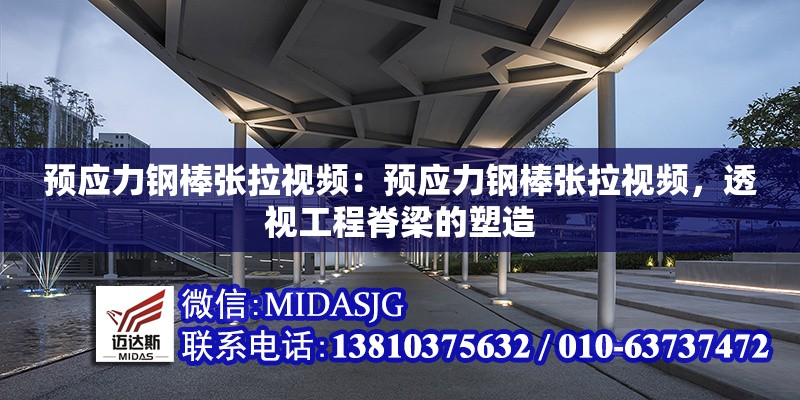 預(yù)應(yīng)力鋼棒張拉視頻：預(yù)應(yīng)力鋼棒張拉視頻，透視工程脊梁的塑造 行業(yè)新聞