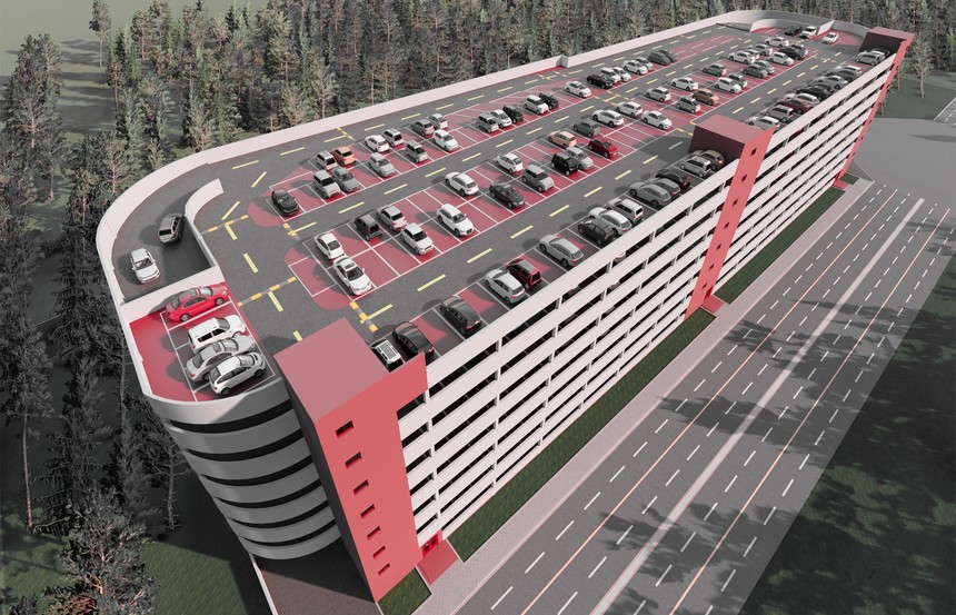 7層鋼結(jié)構(gòu)停車樓施工案例 鋼結(jié)構(gòu)停車樓施工案例 第1張 7層鋼結(jié)構(gòu)停車樓施工案例 鋼結(jié)構(gòu)停車樓施工案例 第1張