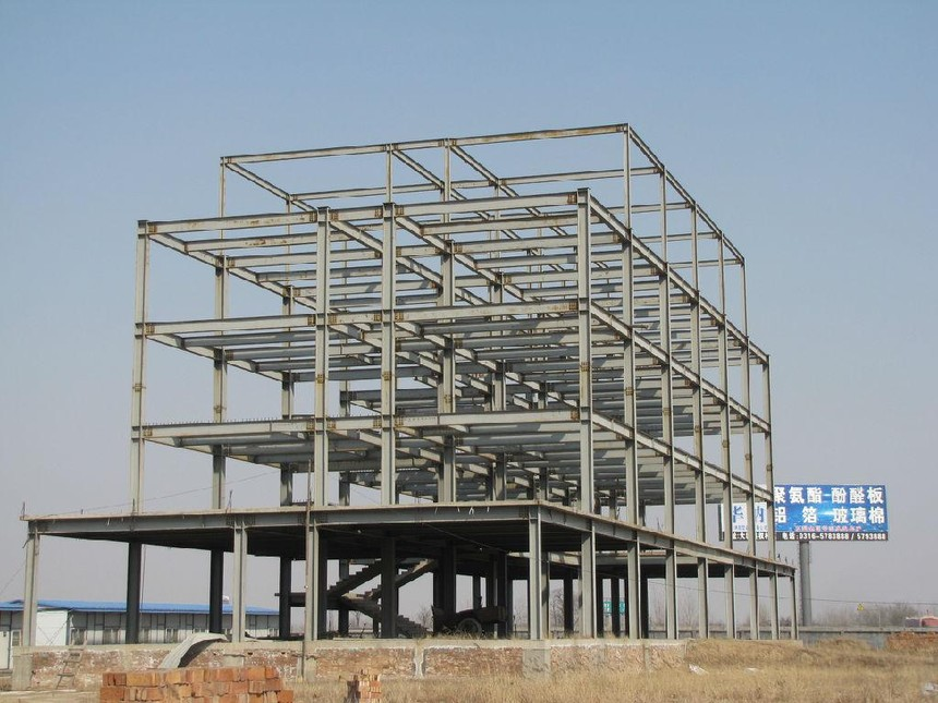 框架樓施工案例 鋼結(jié)構(gòu)施工案例