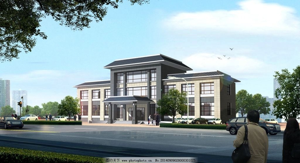 二層商業(yè)建筑效果圖片 行業(yè)新聞 第2張