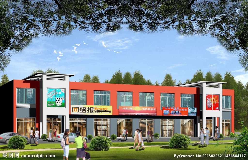 二層商鋪設(shè)計(jì)效果圖 行業(yè)新聞 第2張