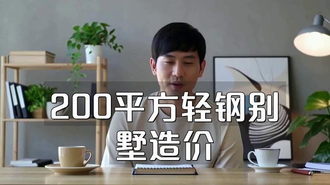 輕鋼別墅200平造價（200平方米輕鋼別墅造價深度拆解悉尼鋼筑工坊） 行業(yè)新聞 第3張