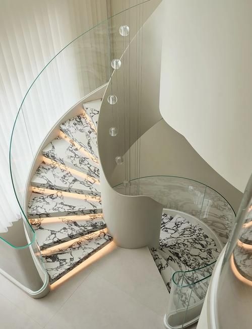 螺旋樓梯效果圖大全（51種螺旋樓梯創(chuàng)意設計,讓人大飽眼福!） 行業(yè)新聞 第15張