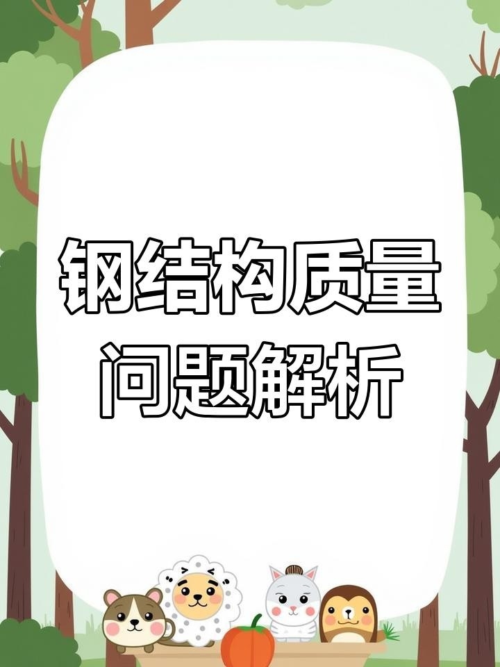 武威鋼結(jié)構(gòu)公司最怕三個(gè)問題（武威鋼結(jié)構(gòu)公司最怕三個(gè)東西熒幕掠影鋼結(jié)構(gòu)最怕三大隱患） 行業(yè)新聞 第2張