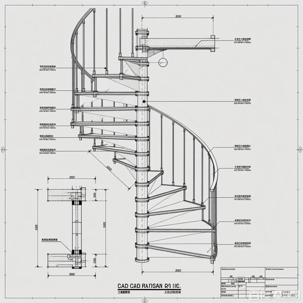 螺旋樓梯的設(shè)計(jì)圖怎么畫(huà) 行業(yè)新聞 第4張