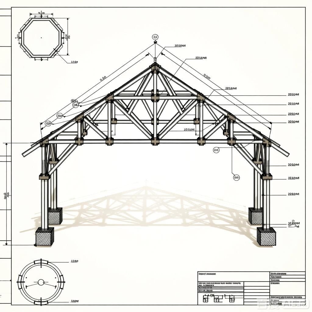 桁架結(jié)構(gòu)圖紙設(shè)計（桁架結(jié)構(gòu)圖紙設(shè)計中常用的規(guī)范） 行業(yè)新聞 第1張