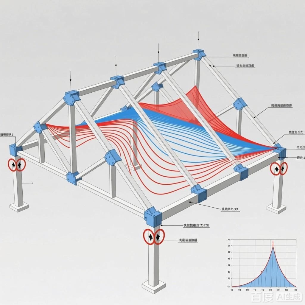 如何繪制桁架設計思路圖？（如何繪制桁架設計思路圖生成的四張桁架設計思路圖） 行業(yè)新聞 第3張