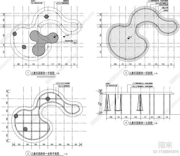給我一些異形構(gòu)筑物的施工圖案例（如何繪制異形構(gòu)筑物的施工圖？）