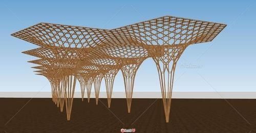 給我一些異形構(gòu)筑物的施工圖案例（如何繪制異形構(gòu)筑物的施工圖？）