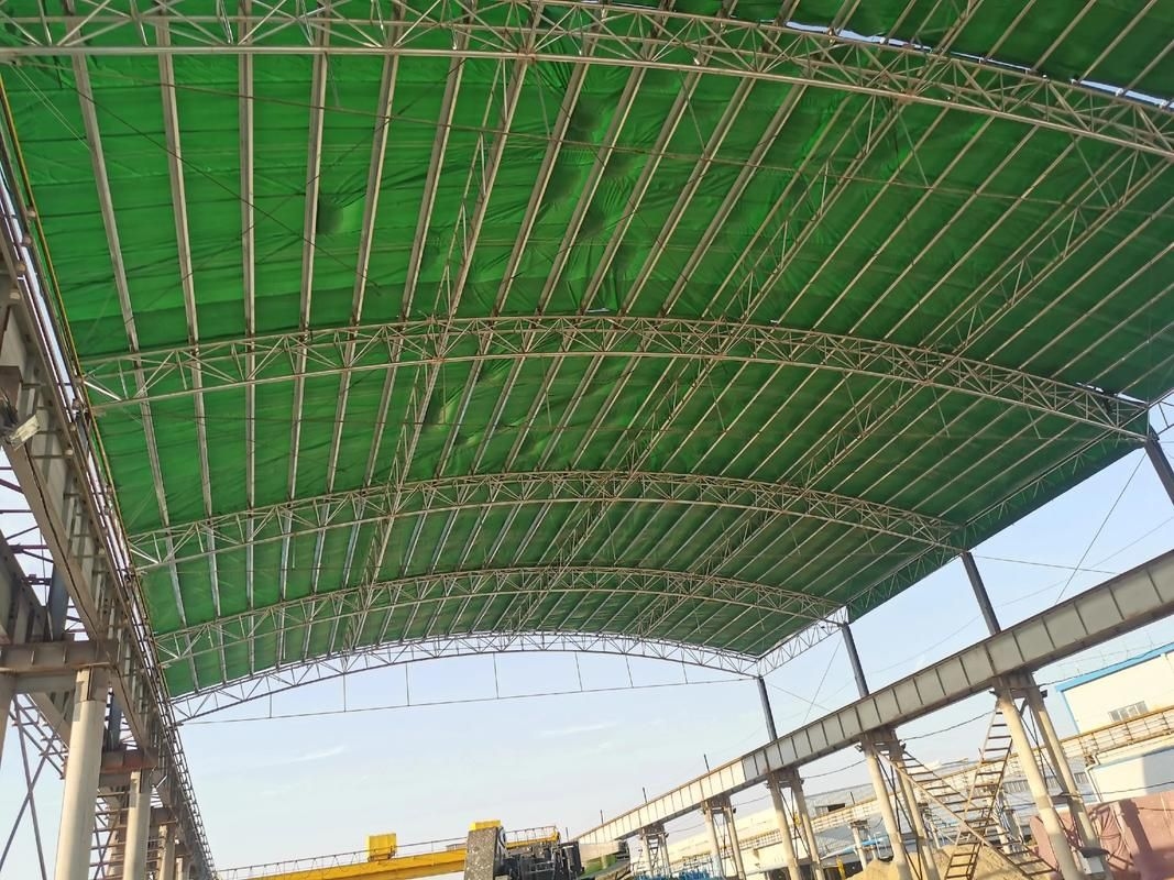 給我一些鋼結構門頭雨棚的安裝圖片（給我一些鋼結構門頭雨棚的安裝圖片共參考3篇資料） 行業(yè)新聞 第7張