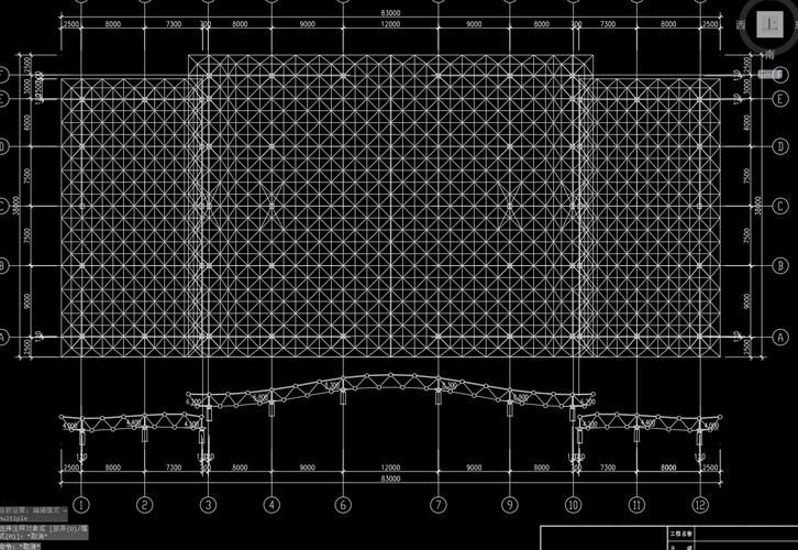 有哪些網(wǎng)架設(shè)計圖紙的案例？（有哪些網(wǎng)架設(shè)計圖紙的案例,我?guī)湍阏砹藥讉€典型的網(wǎng)架設(shè)計案例） 行業(yè)新聞 第2張