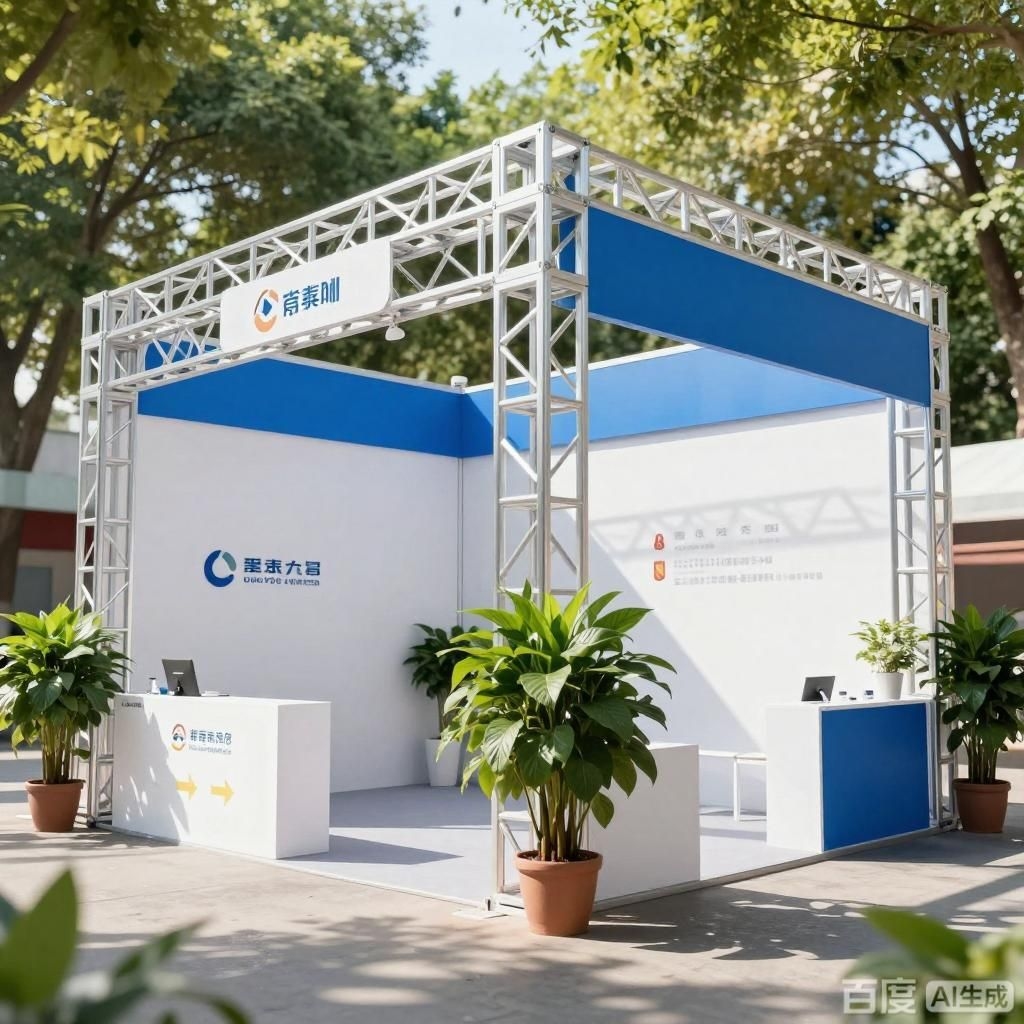 如何制作桁架展位外場效果圖？（如何制作桁架展位外場效果圖生成四張桁架展位外場效果圖） 行業(yè)新聞 第1張