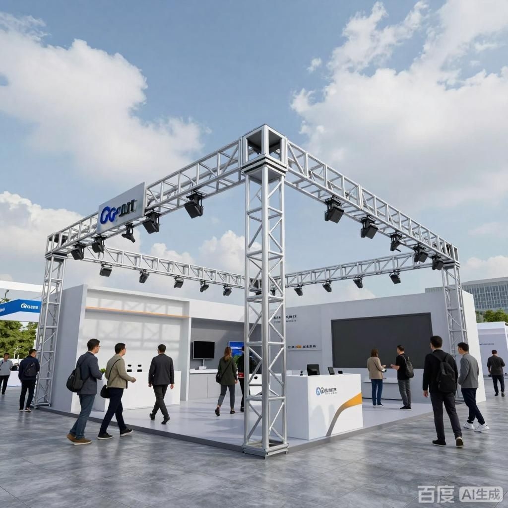 如何制作桁架展位外場效果圖？（如何制作桁架展位外場效果圖生成四張桁架展位外場效果圖） 行業(yè)新聞 第2張