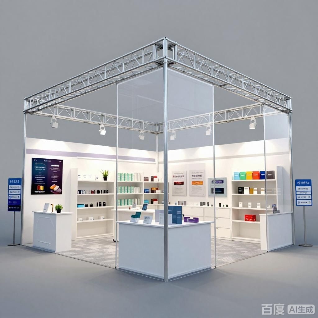 如何制作桁架展位外場效果圖？（如何制作桁架展位外場效果圖生成四張桁架展位外場效果圖） 行業(yè)新聞 第3張