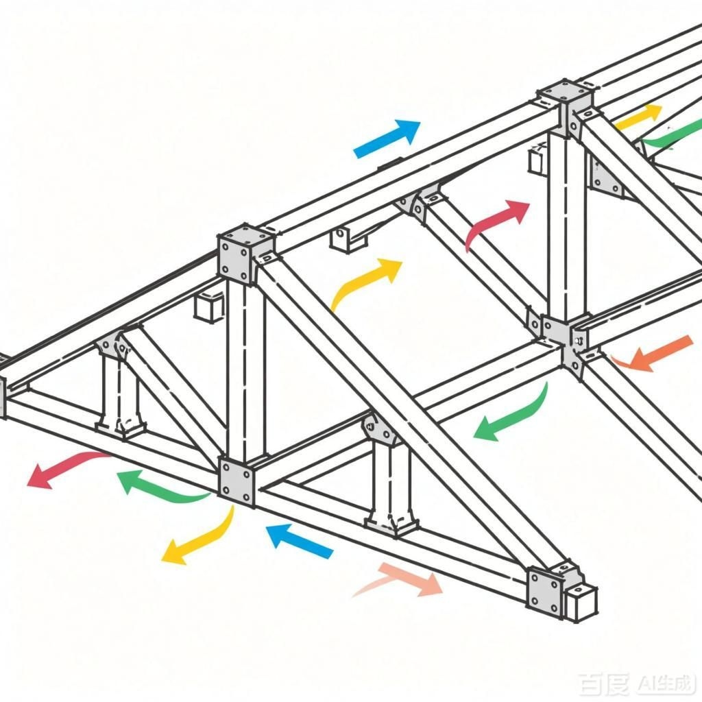 如何繪制桁架工作原理圖？（如何繪制桁架工作原理圖生成的四張桁架工作原理圖） 行業(yè)新聞 第1張