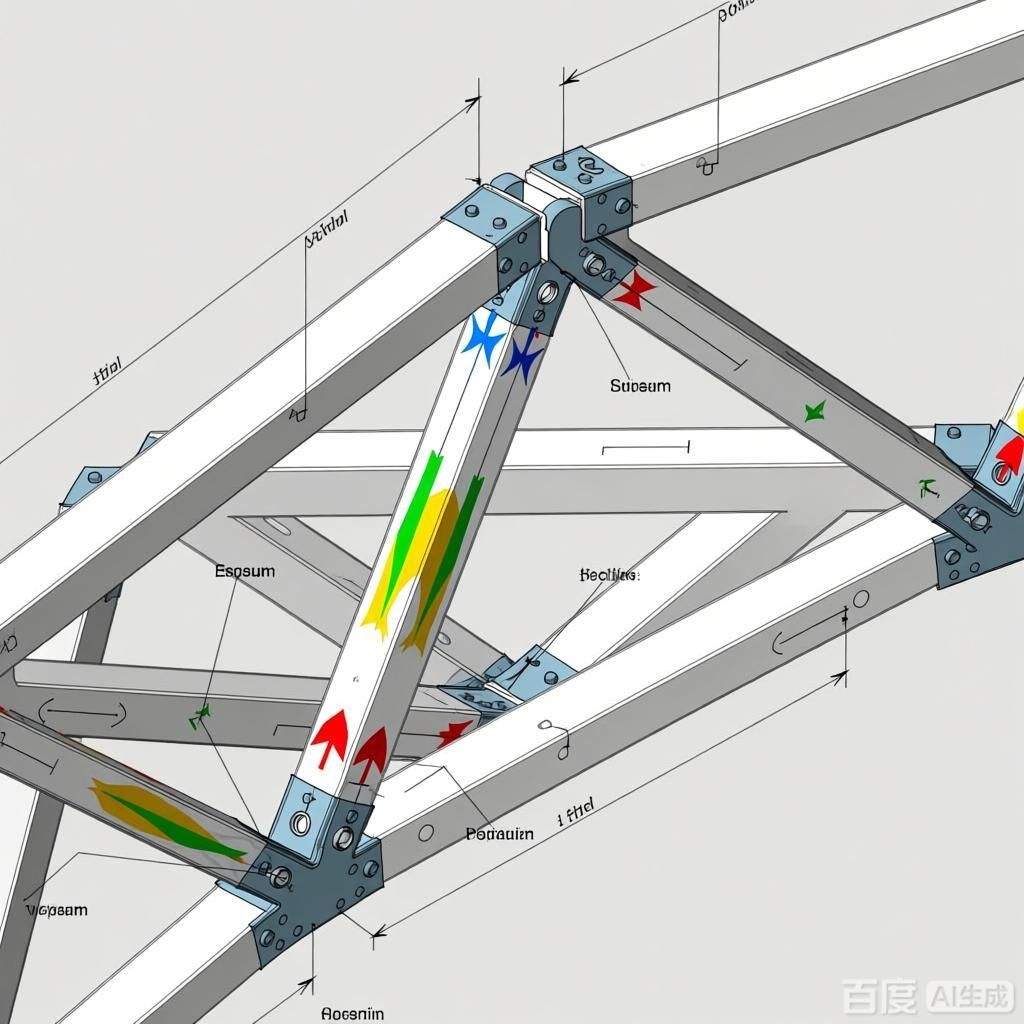 如何繪制桁架工作原理圖？（如何繪制桁架工作原理圖生成的四張桁架工作原理圖） 行業(yè)新聞 第2張