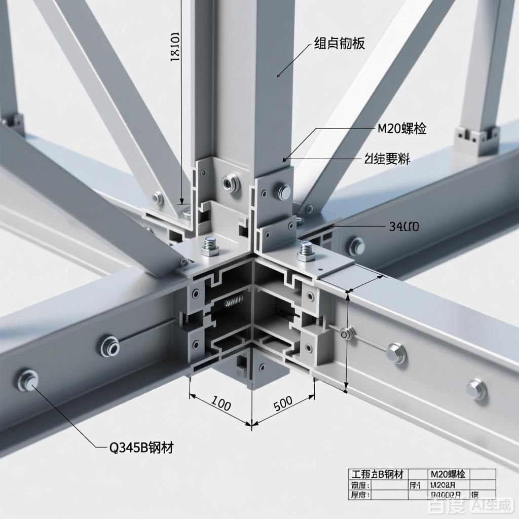 如何繪制鋼結(jié)構(gòu)梯形屋架的節(jié)點詳圖？（如何繪制鋼結(jié)構(gòu)梯形屋架的節(jié)點詳圖圖集教程） 行業(yè)新聞 第2張