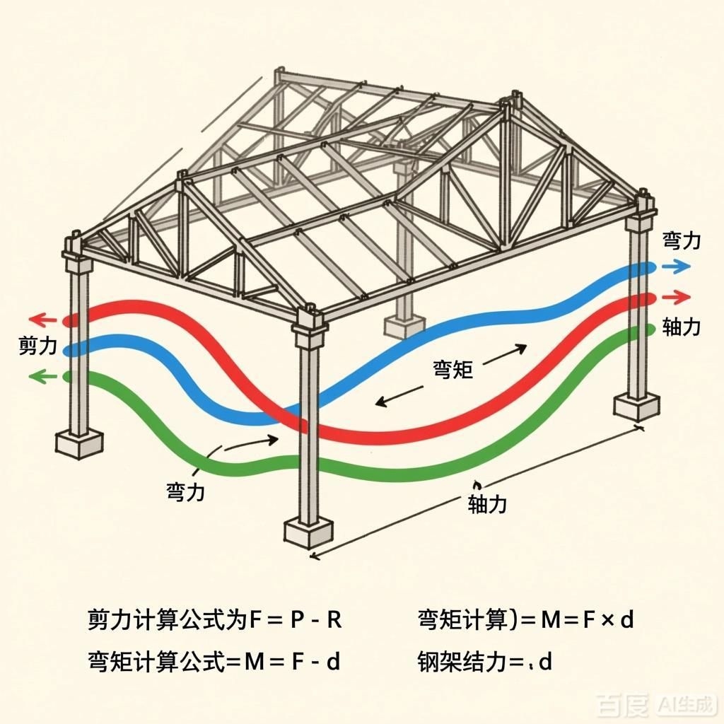 如何繪制鋼架內力圖？（如何繪制鋼架內力圖） 行業(yè)新聞 第3張