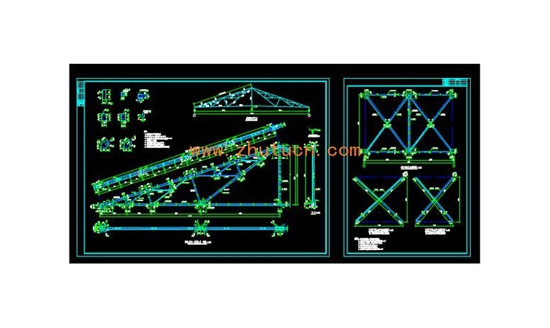 鋼屋架結(jié)構(gòu)詳圖包括哪些內(nèi)容？（如何繪制鋼屋架結(jié)構(gòu)詳圖） 行業(yè)新聞 第10張