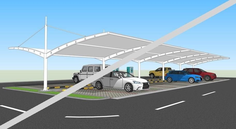 有沒有簡(jiǎn)易停車棚的設(shè)計(jì)圖？（有沒有適合農(nóng)村的簡(jiǎn)易停車棚設(shè)計(jì)圖？） 行業(yè)新聞 第9張