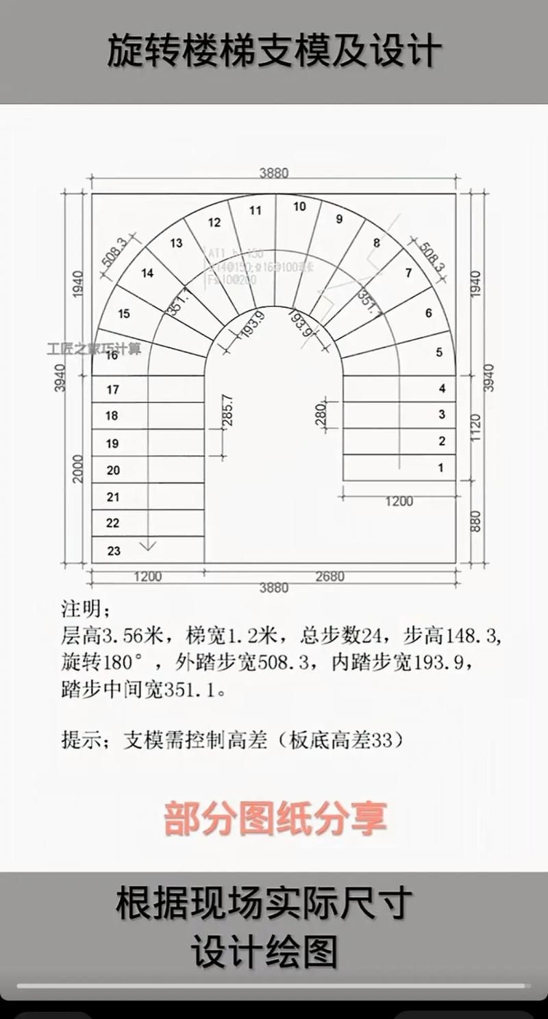給我一份旋轉樓梯設計圖與尺寸詳圖(旋轉樓梯設計圖與尺寸詳圖) 行業(yè)新聞 第6張 給我一份旋轉樓梯設計圖與尺寸詳圖(旋轉樓梯設計圖與尺寸詳圖) 行業(yè)新聞 第6張